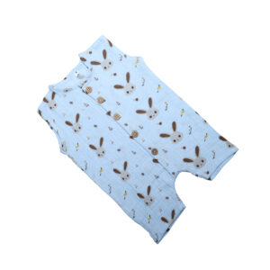 Snuggle Day Wrinkle Muslin Romper_Bunny